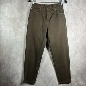 Vintage Levi's‎ 551 Jeans Womens 6 Brown Denim Tapered Relaxed Fit High Rise 90s
